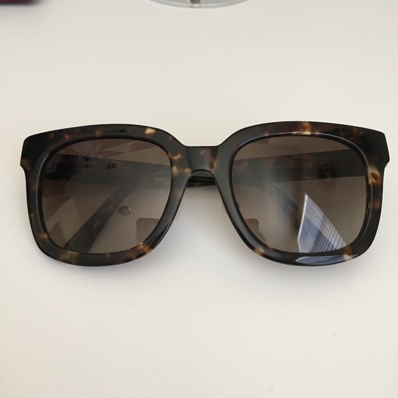 MCM brown tortoise sunglasses