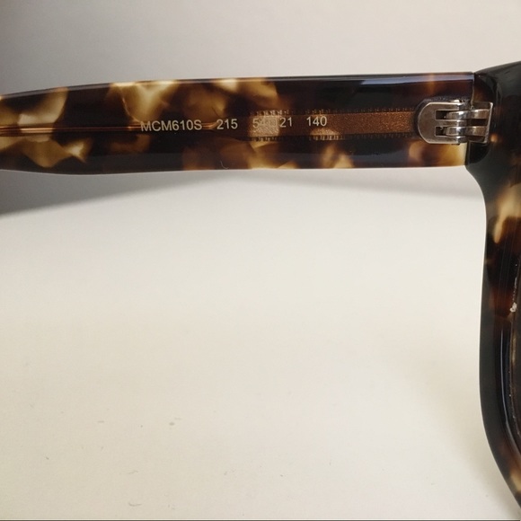 MCM brown tortoise sunglasses