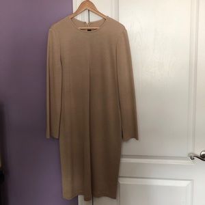 Gold St. John Sweater Dress