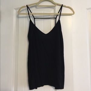 Stylish black tank top!