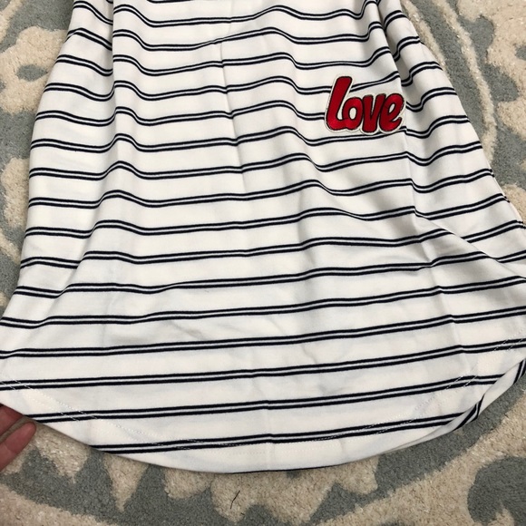 Striped Patched Street Dress - Picture 5 of 5