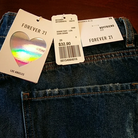 NWT F21 Boyfriend jeans - Picture 6 of 7