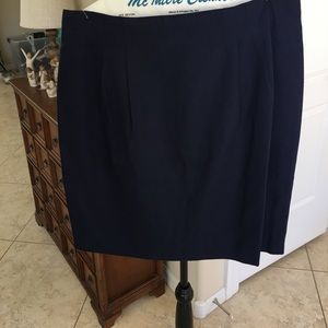 Navy Blue Skirt.