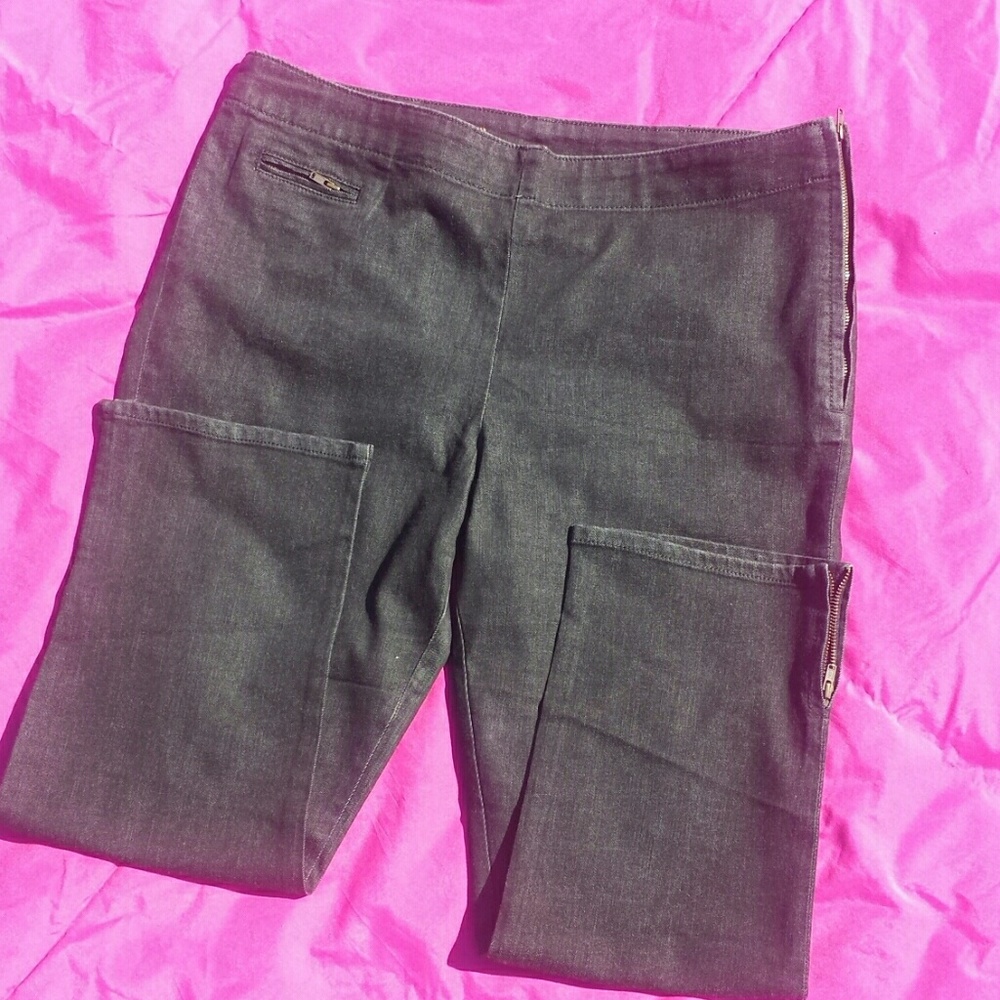 Ann Taylor Black Capri Jeans