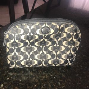 Coach makeup bag