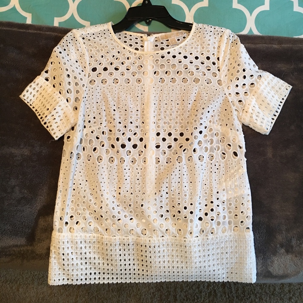 Eyelet Michael Kors Top