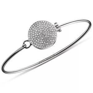 NWOT Michael Kors Pavé Disc Bracelet