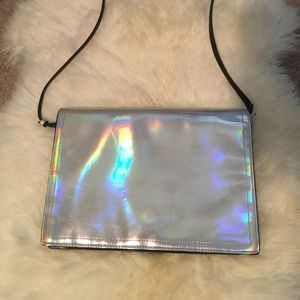 Zara hologram bag