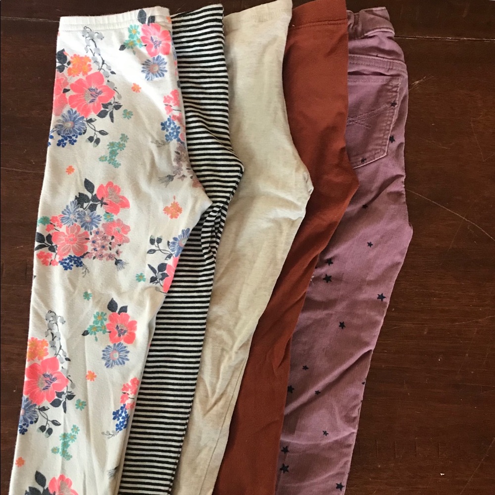Girls 5-7T Pants Lot - Old Navy & Gap