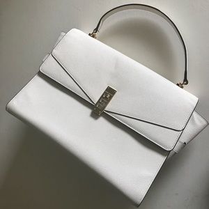 Henri Bendel Uptown Satchel - White