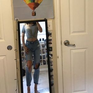 Pacsun Distressed Mom Jeans