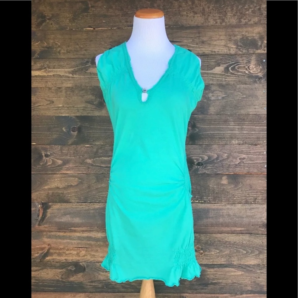 Tulle Women’s Mini Dress Sleeveless w/Pockets Sz M