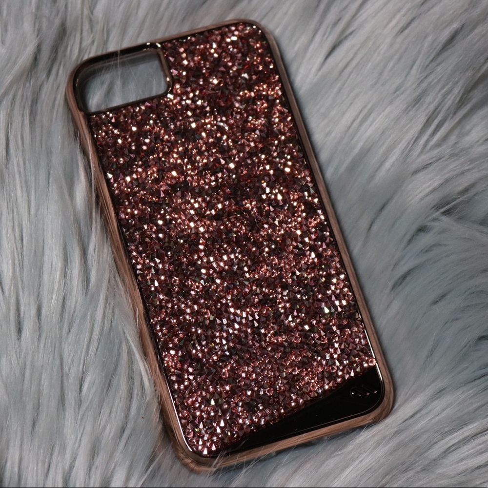 Case Mate iPhone 📱 Rose Gold Crystal Case
