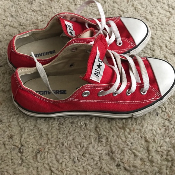 Red Converse - Picture 2 of 2
