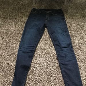 True Religion Casey low rise super skinny jeans