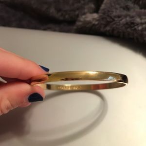 “Heart of gold” kate spade bangle