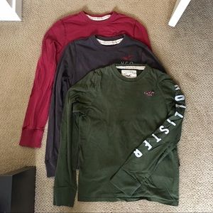 Hollister Long Sleeve Bundle