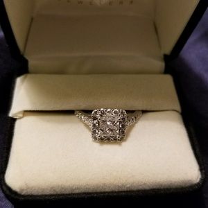 Diamond wedding set