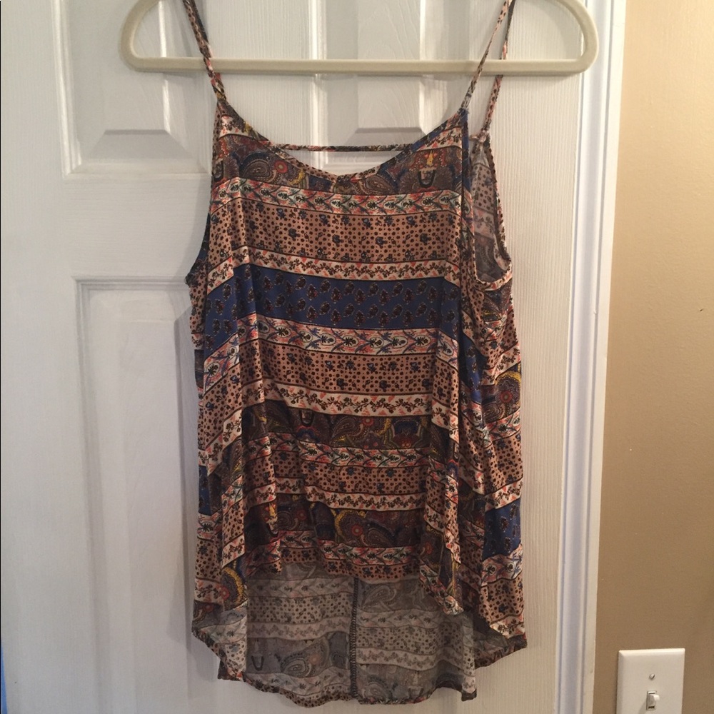 Aztec-style tank top