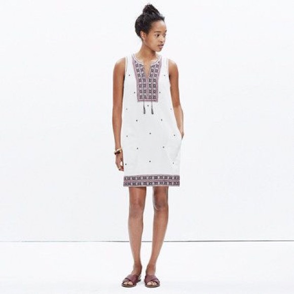 {Madewell} Embroidered Suncoast Dress - Picture 3 of 3