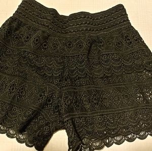Lace shorts