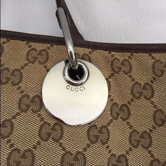 Authentic Gucci Eclipse Canvas GG Tote - Picture 2 of 8