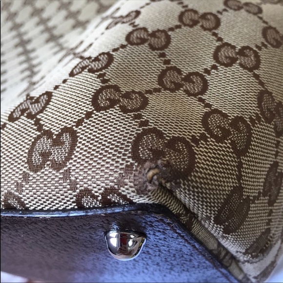 Authentic Gucci Eclipse Canvas GG Tote - Picture 5 of 8