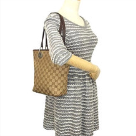 Authentic Gucci Eclipse Canvas GG Tote - Picture 8 of 8