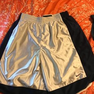 Reversible Nike basketball shorts