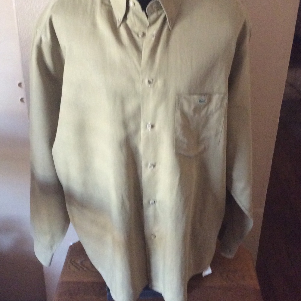 Lacoste button down shirt