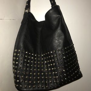 Black Studded Conceal Carry Purse