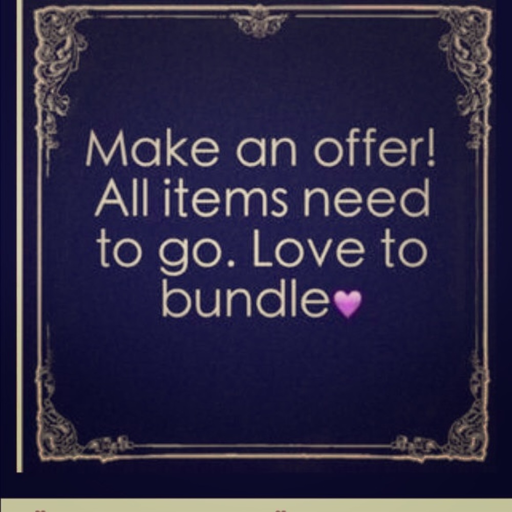 Everything must go!