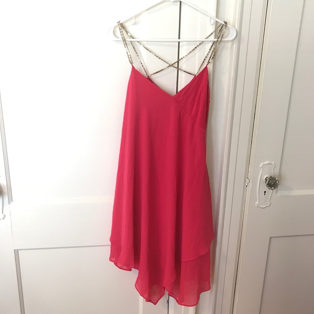 Bebe Jeweled Summer Dress