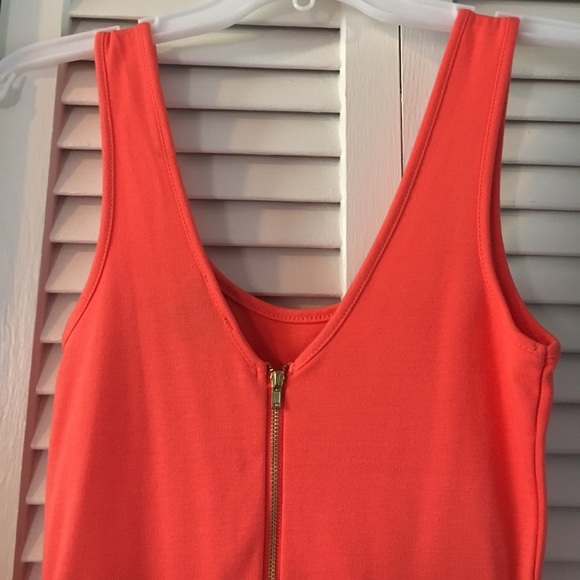 Pink Peplum Dress - Picture 6 of 8