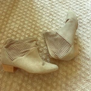 Sixty Seven Gray Suede bootie