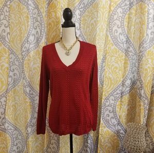 NYC LONG SLEEVE CARDIGAN SWEATER