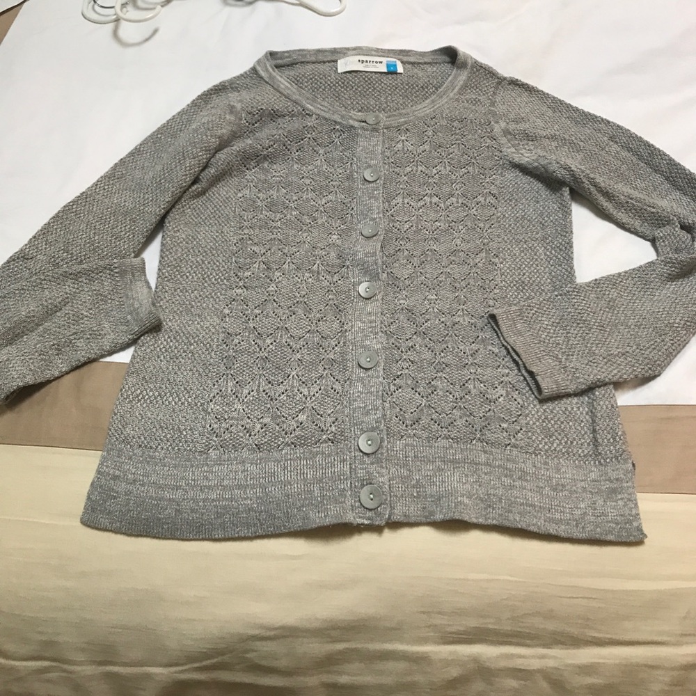 Anthropologie knit detail cardigan