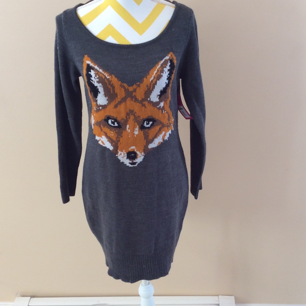 Fox Sweater dress