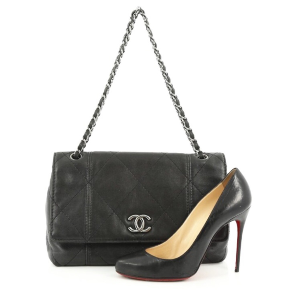 Chanel Quilted Flap Handbag - Picture 1 of 8