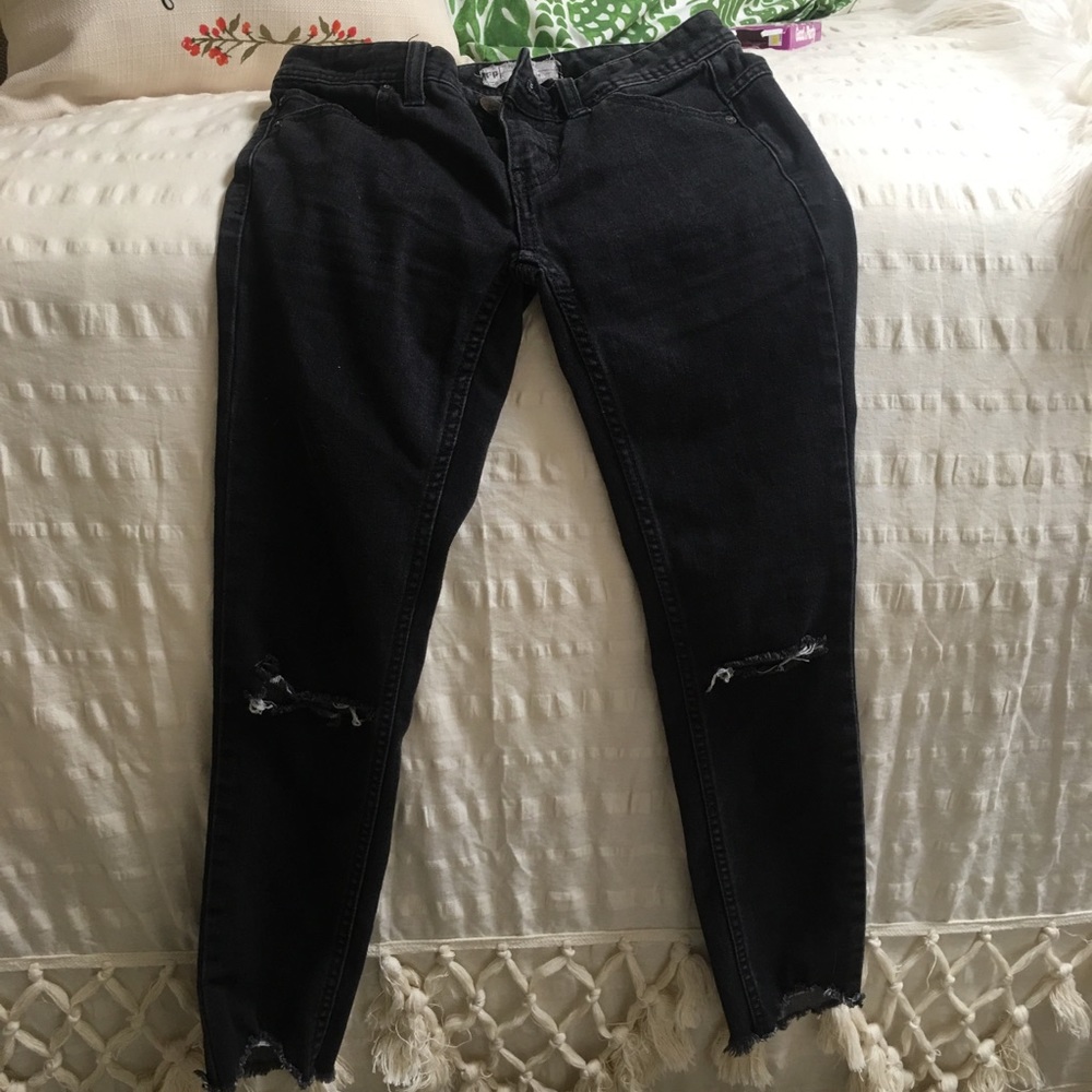 free people black jeans