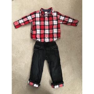 Boys Gymboree two piece outfit