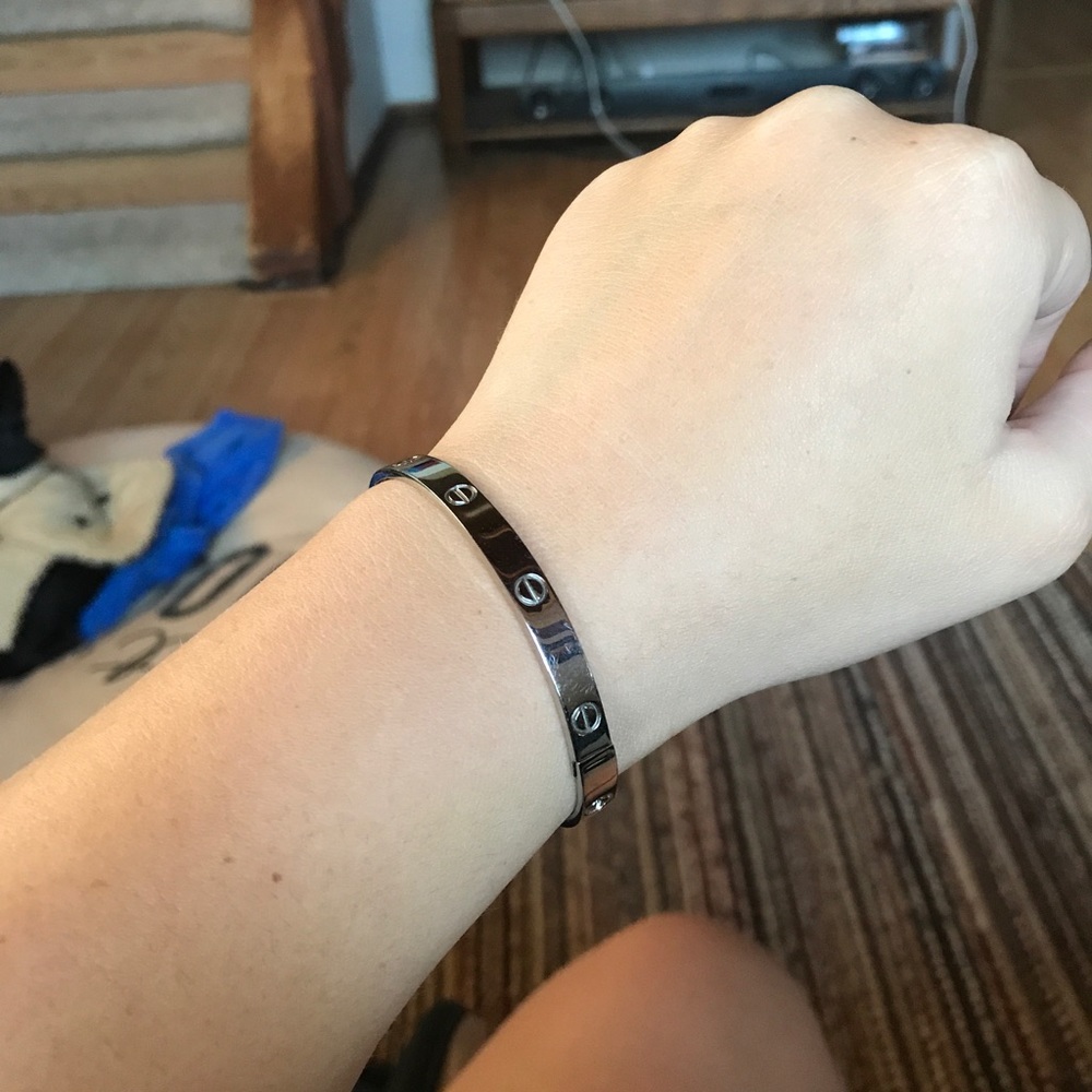 Silver bracelet