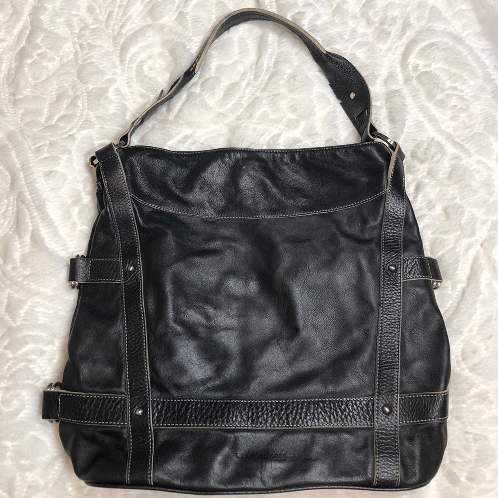 Kenneth Cole Black Leather Bag