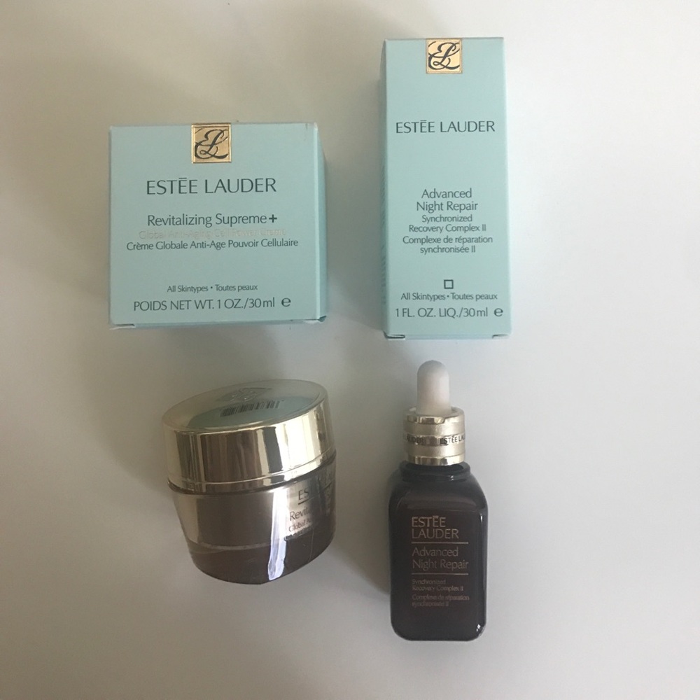 Serum and face cream