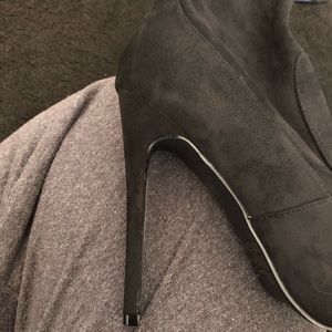 Black Over The Knee Boot (Thigh High)