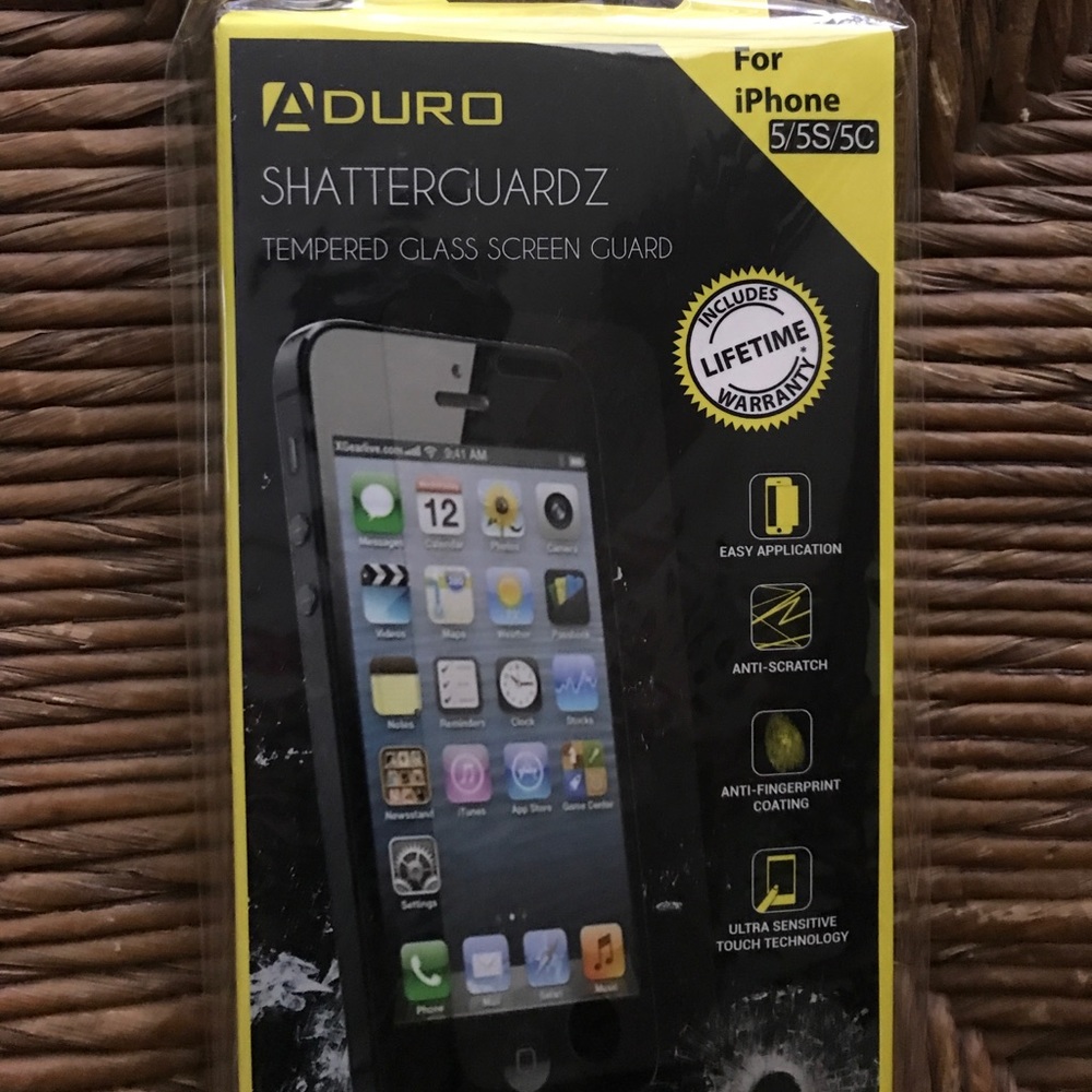 Shatter guard tempered glass screen guard - Picture 2 of 2