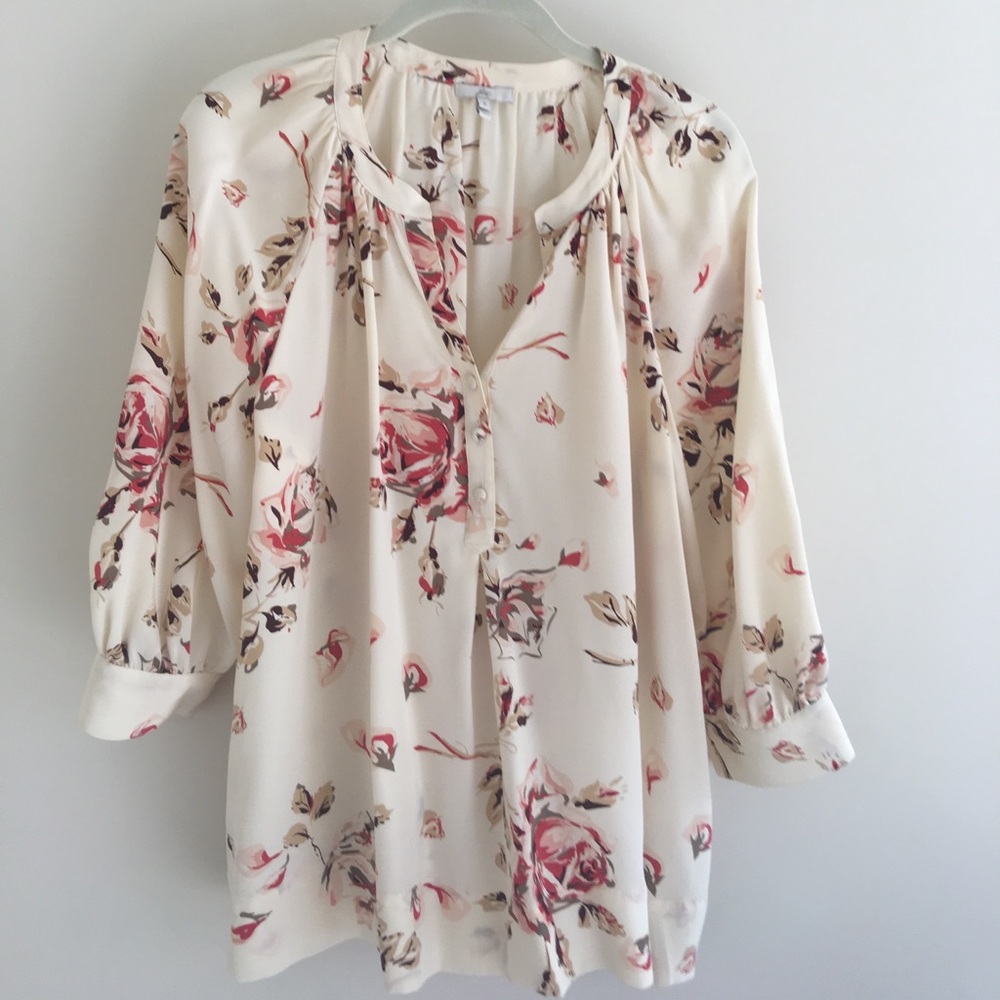 Joie 100% Silk Blouse