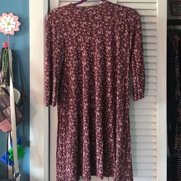 Floral Turtleneck Dress - Picture 1 of 5