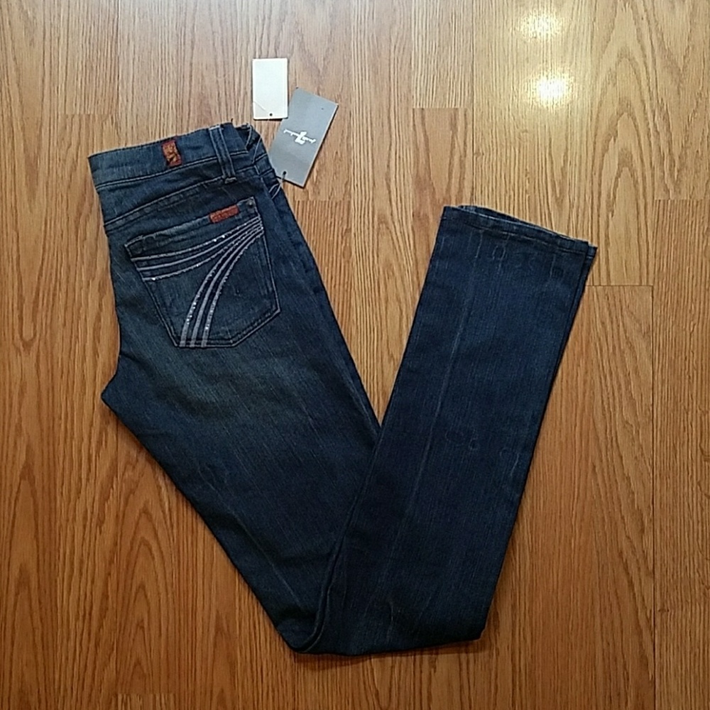 NWT 7 For All Mankind Skinny Dojo sz 26