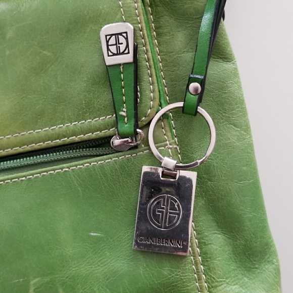 Green Leather Purse - Picture 3 of 4